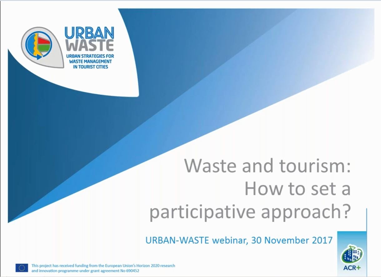 URBANWASTE webinar